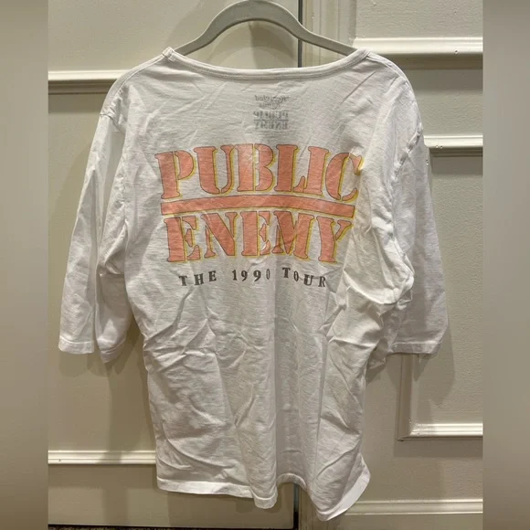 Recycled Karma t-shirt Public Enemy 1990 Tour - Picture 2 of 9